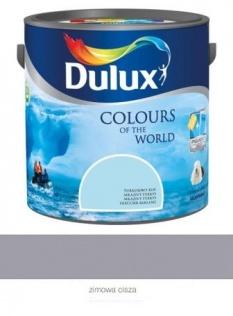 Farby kolorowe Farba lateksowa do ścian Dulux Kolory Świata zimowa cisza 5 l