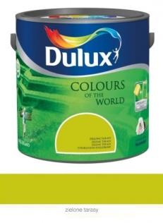 Farby kolorowe Farba lateksowa do ścian Dulux Kolory Świata zielone tarasy 2,5 l