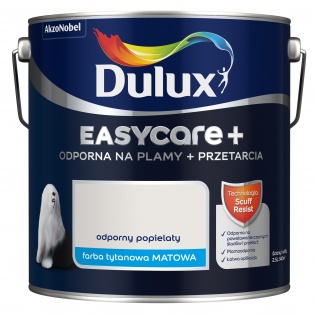 Farby kolorowe Dulux EasyCare+ odporny popielaty 2,5 l